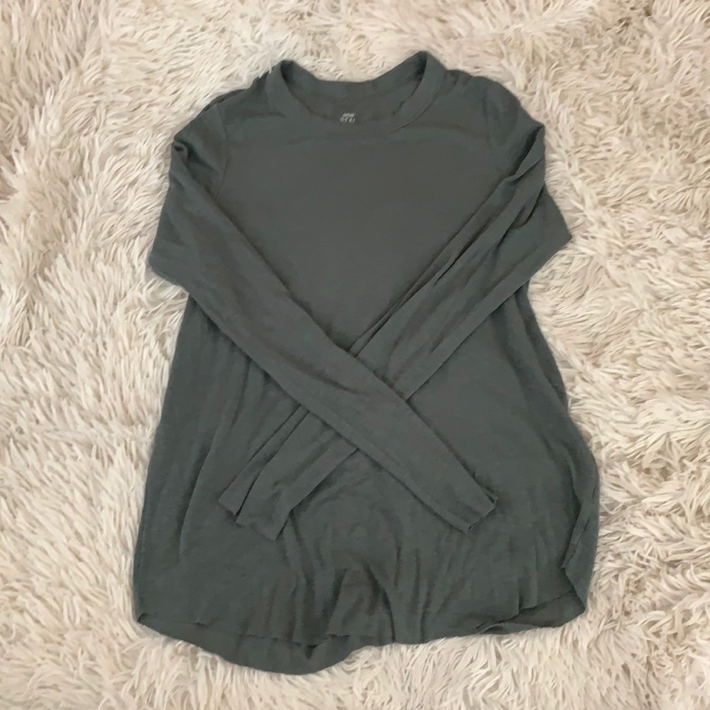 Aerie green long sleeve